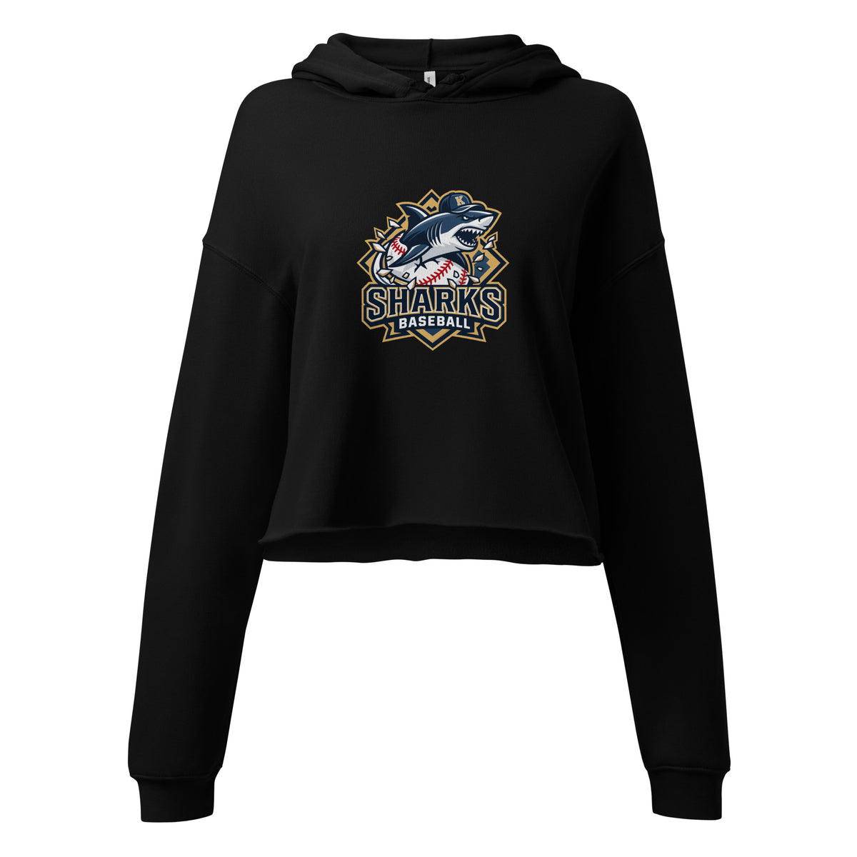 Performance | Cropped Hoodie | Sharks Diamond Sports | Valor Logo