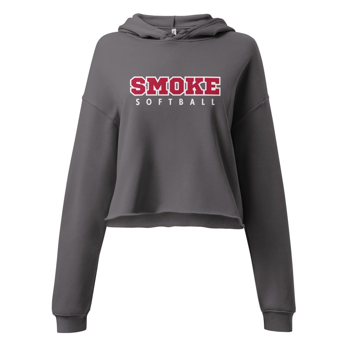 Performance | Cropped Hoodie | Smoke 14U Softball | Modern Script Logo