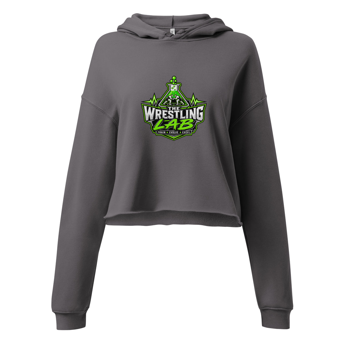 Performance | Cropped Hoodie | The Wrestling Lab | Emblem Logo