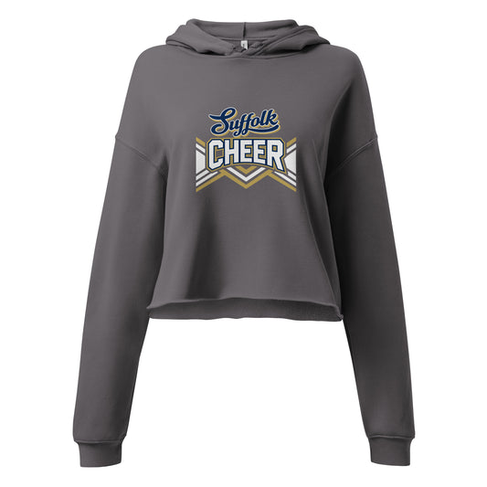 Performance | Cropped Hoodie | Suffolk University Cheerleading | Vanguard Logo
