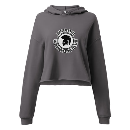 Performance | Cropped Hoodie | Spartan Wrestling Club | Crest Logo