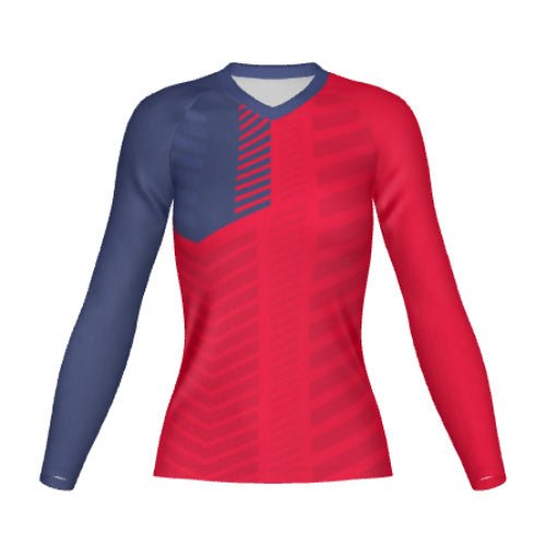 Women's Long Sleeve Volleyball Jersey