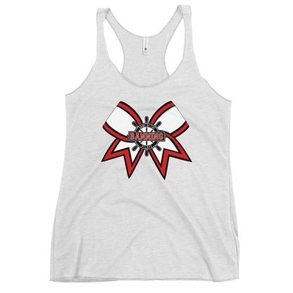 Performance | Thin Racerback Tank Top | BHS Coed Cheer | Bow Logo
