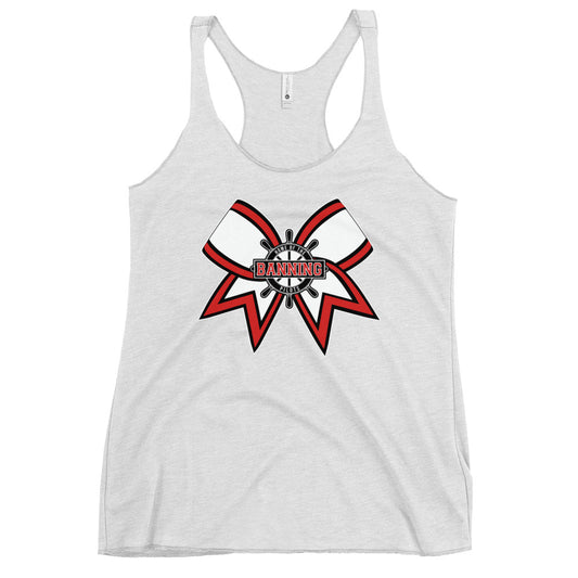 Performance | Thin Racerback Tank Top | BHS Coed Cheer | Bow Logo