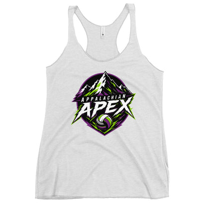 Performance | Thin Racerback Tank Top | Appalachian Apex | Summit Emblem Logo