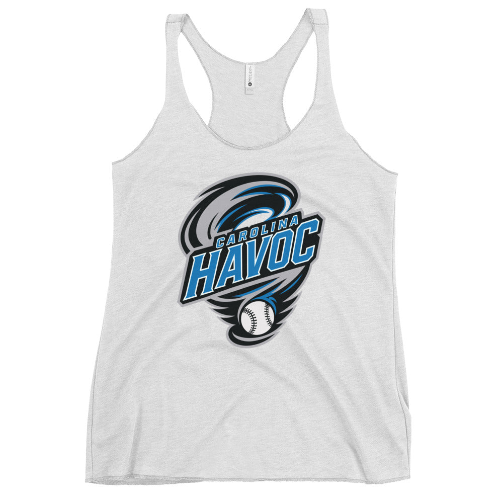 Performance | Thin Racerback Tank Top | Carolina Havoc | Twister League Crest Logo