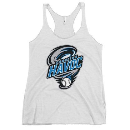 Performance | Thin Racerback Tank Top | Carolina Havoc | Twister League Crest Logo