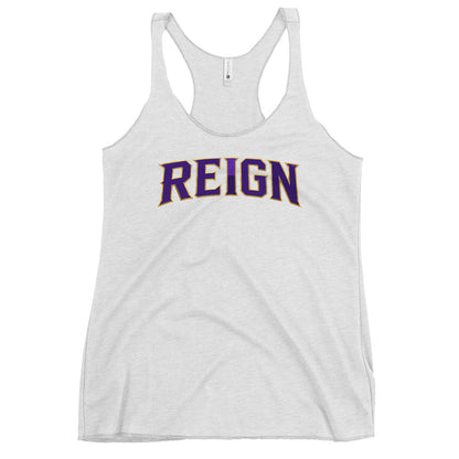 Performance | Thin Racerback Tank Top | REIGN 10U Softball | Script Logo