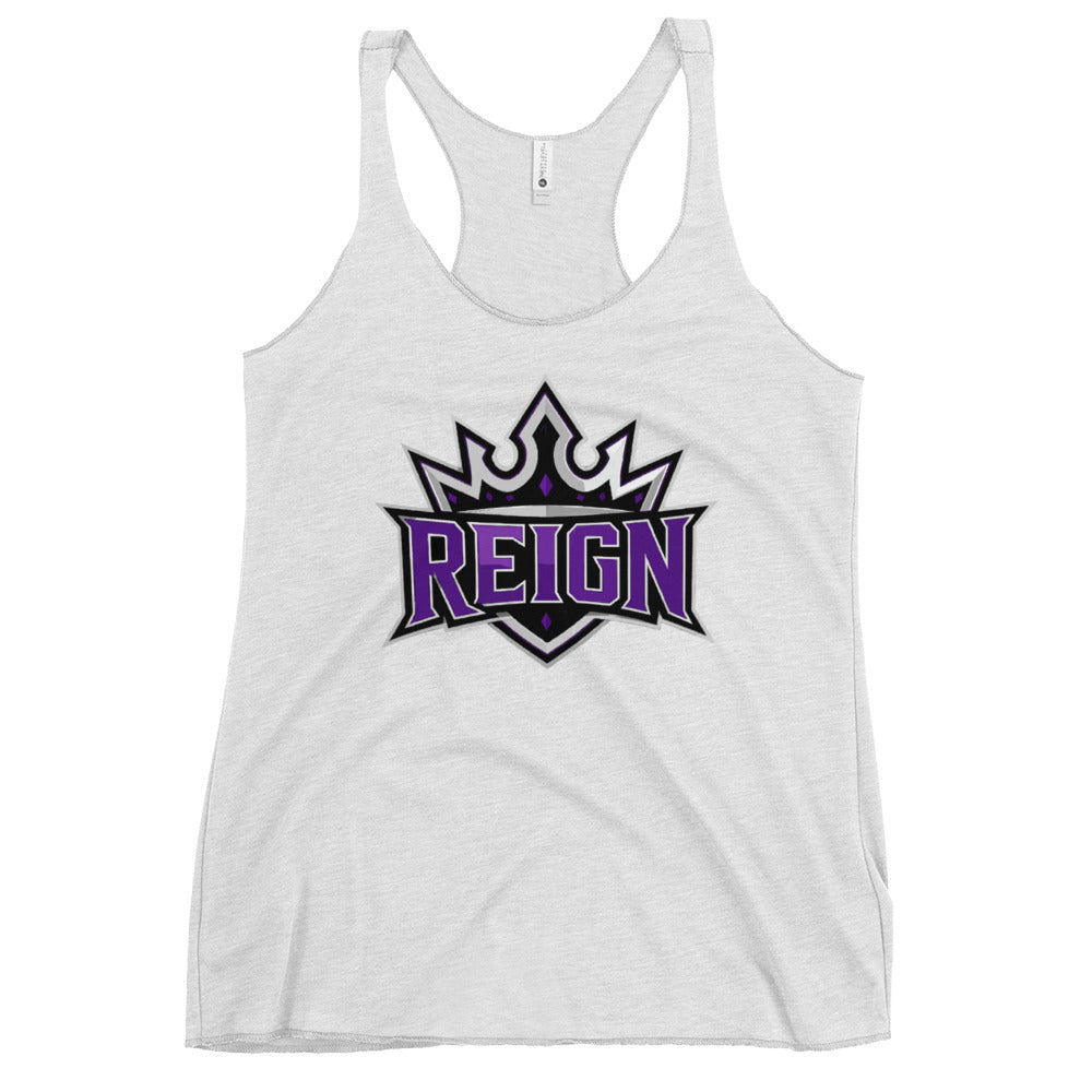 Performance | Thin Racerback Tank Top | REIGN 10U Softball | Emblem Logo