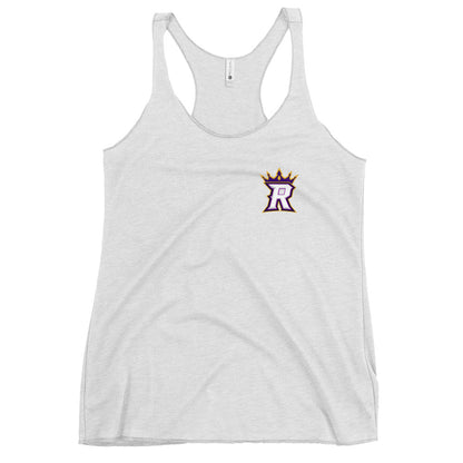 Performance | Thin Racerback Tank Top | REIGN 10U Softball | Royale Crest Logo