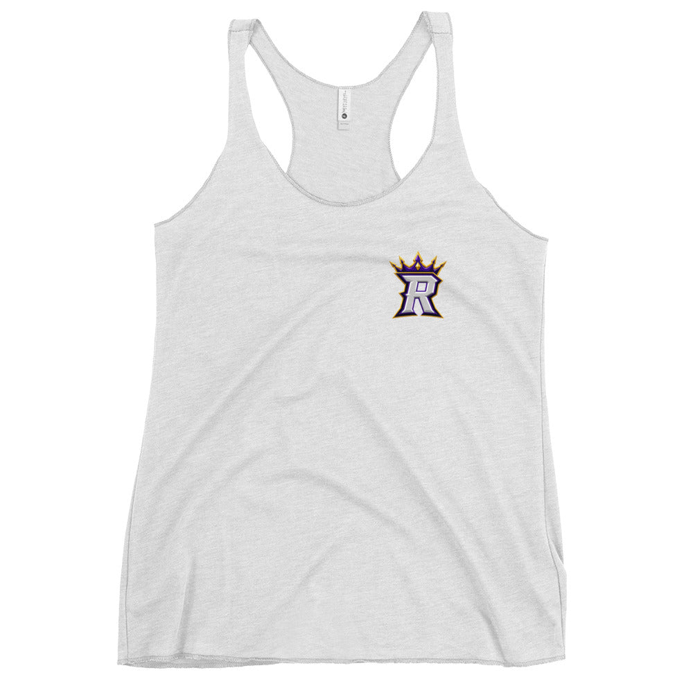 Performance | Thin Racerback Tank Top | REIGN 10U Softball | Royale Crest Logo