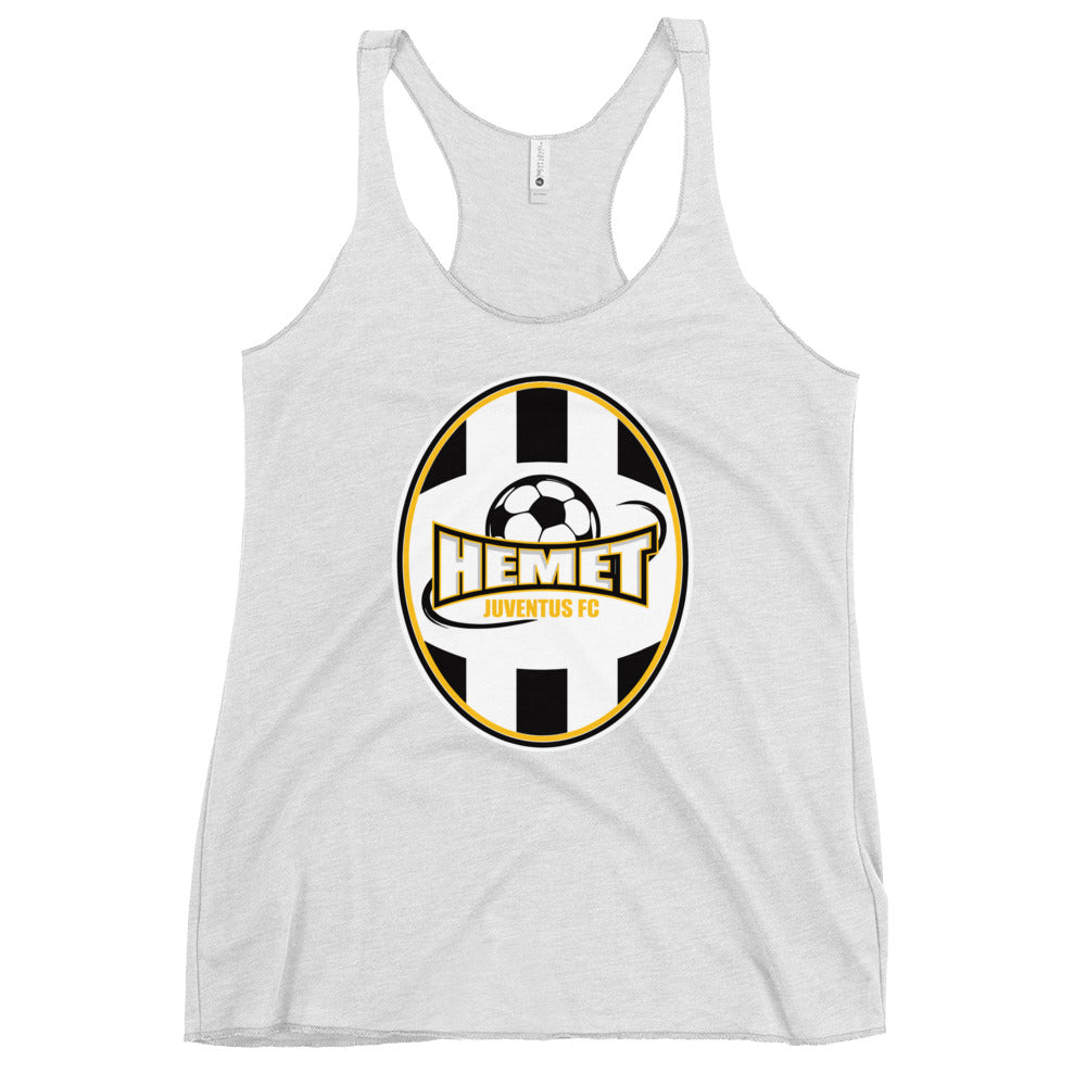 Performance | Thin Racerback Tank Top | Hemet Juventus | Crest Logo