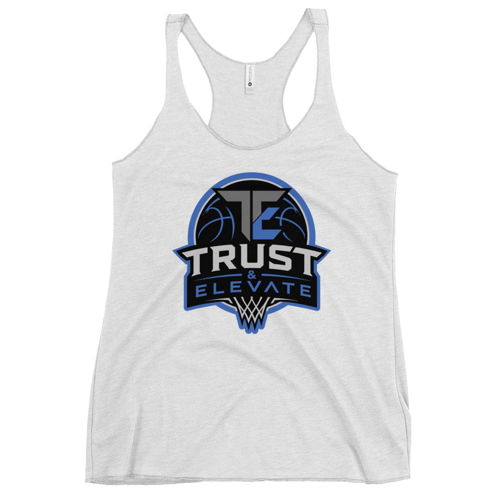 Performance | Thin Racerback Tank Top | Trust & Elevate | Vanguard Elite Logo