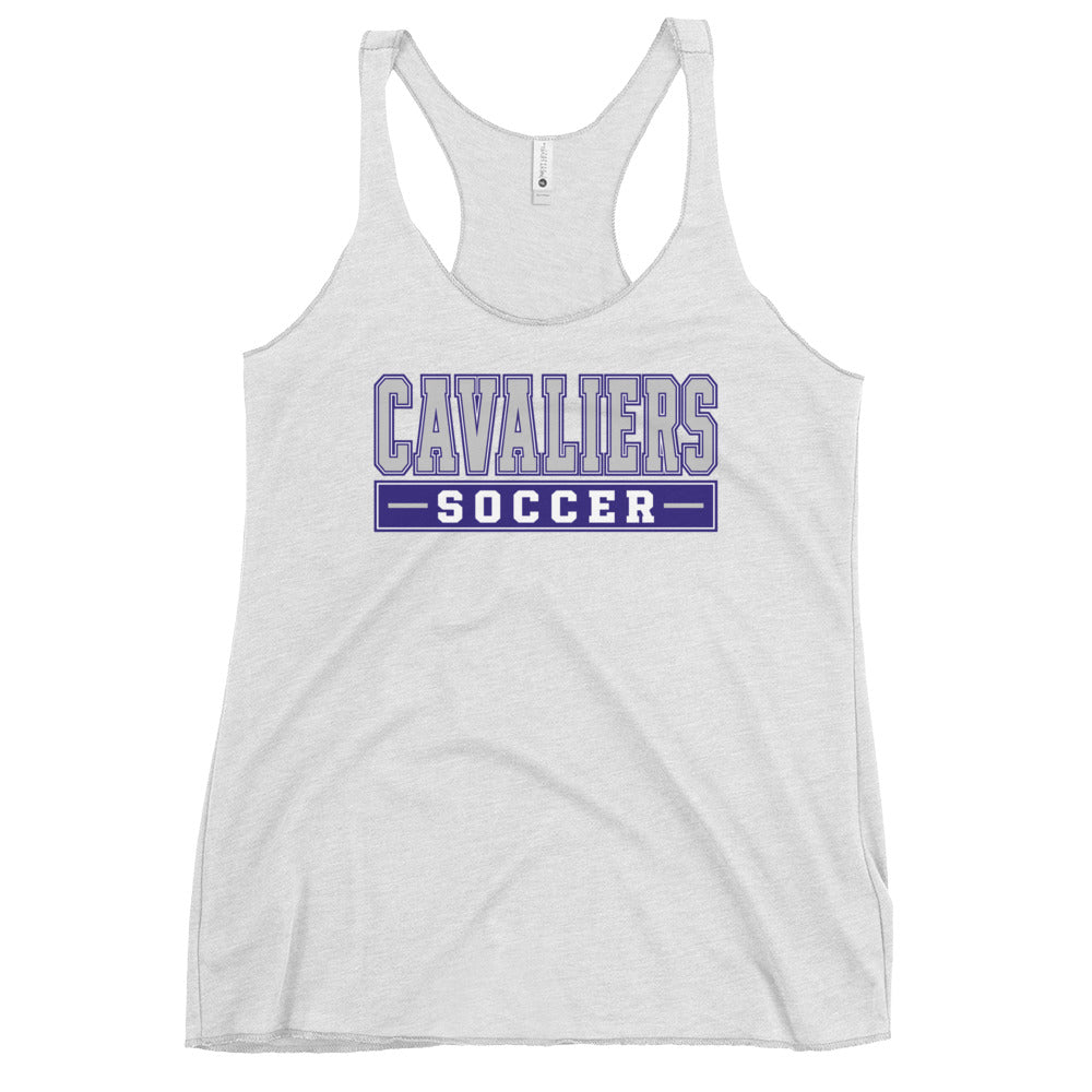 Performance | Thin Racerback Tank Top | STM Soccer | Modern Script Logo