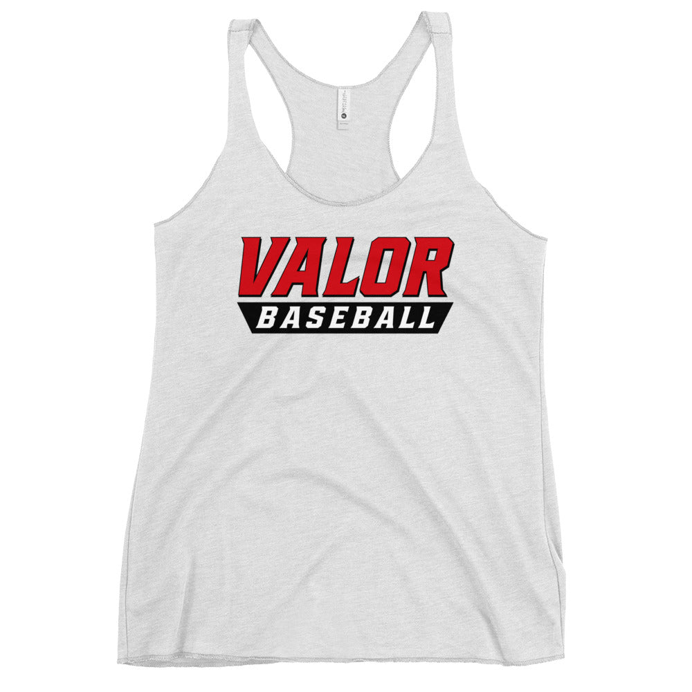 Performance | Thin Racerback Tank Top | South Bend Valor Baseball | Emblem Logo