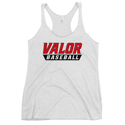 Performance | Thin Racerback Tank Top | South Bend Valor Baseball | Emblem Logo