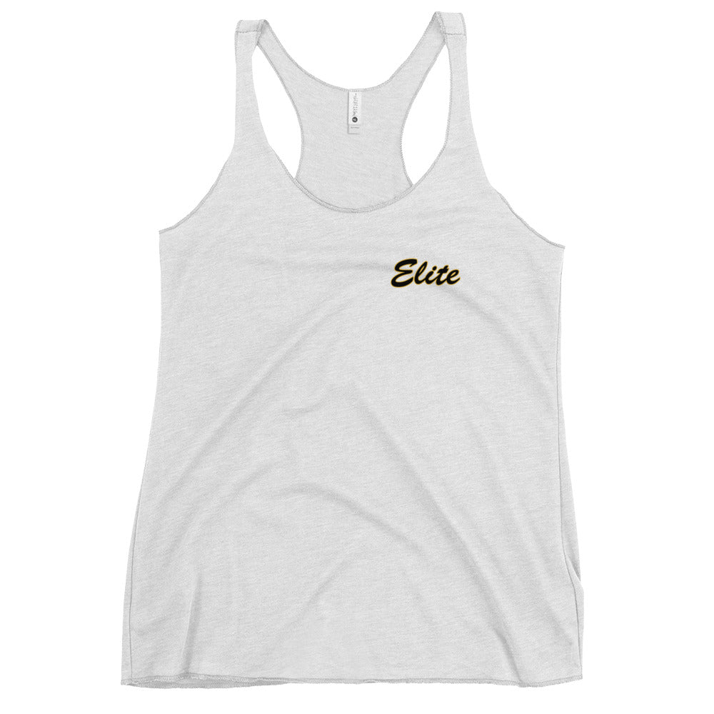 Performance | Thin Racerback Tank Top | Elite Baseball | Athletics Logo
