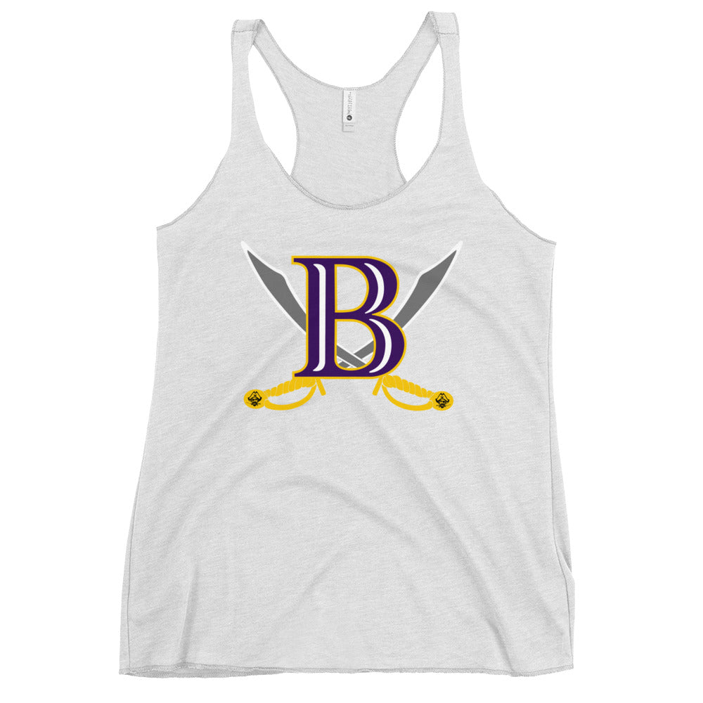 Performance | Thin Racerback Tank Top | Belton Youth Football Pirates | Vanguard Logo