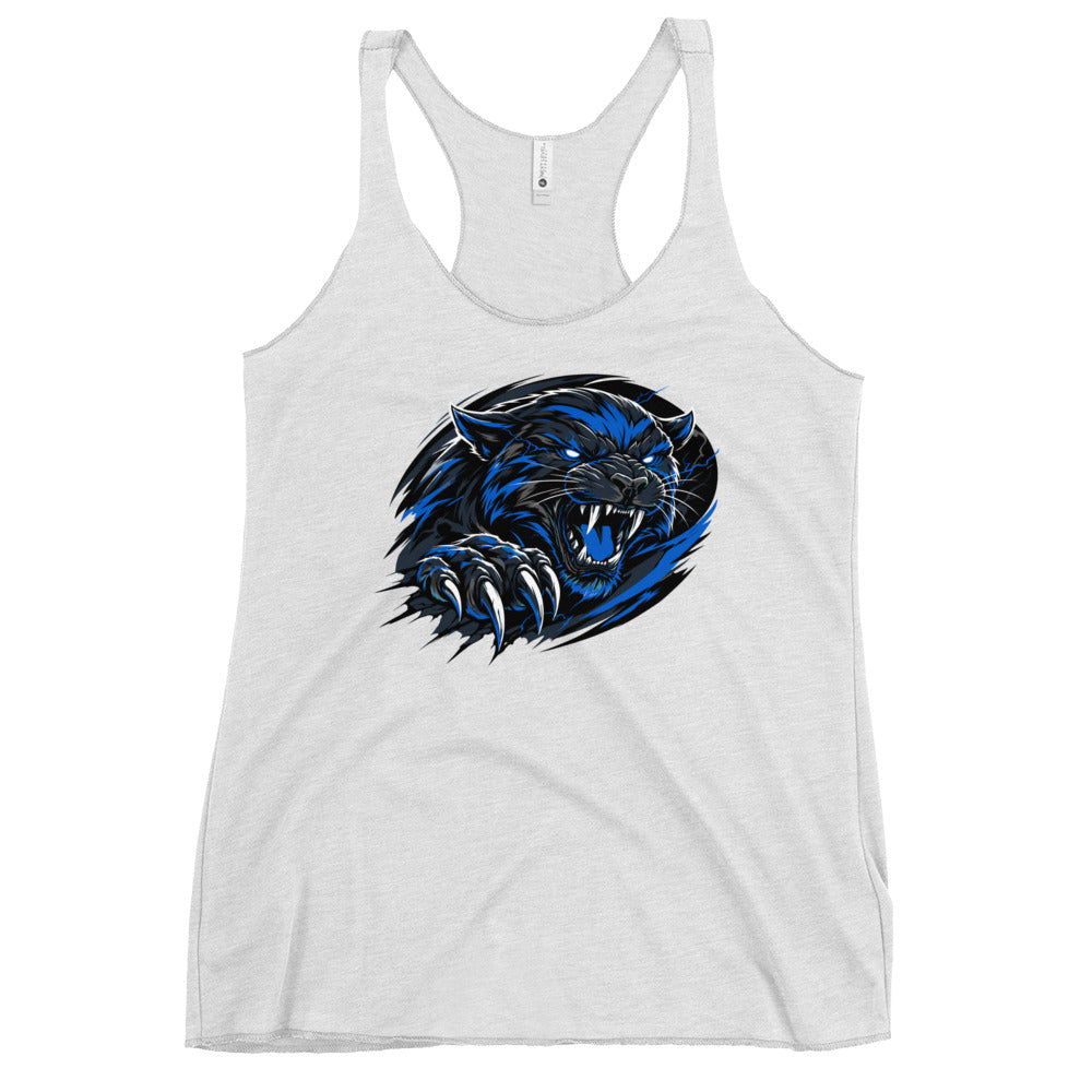 Performance | Thin Racerback Tank Top | Blackout Boyz | Emblem Logo