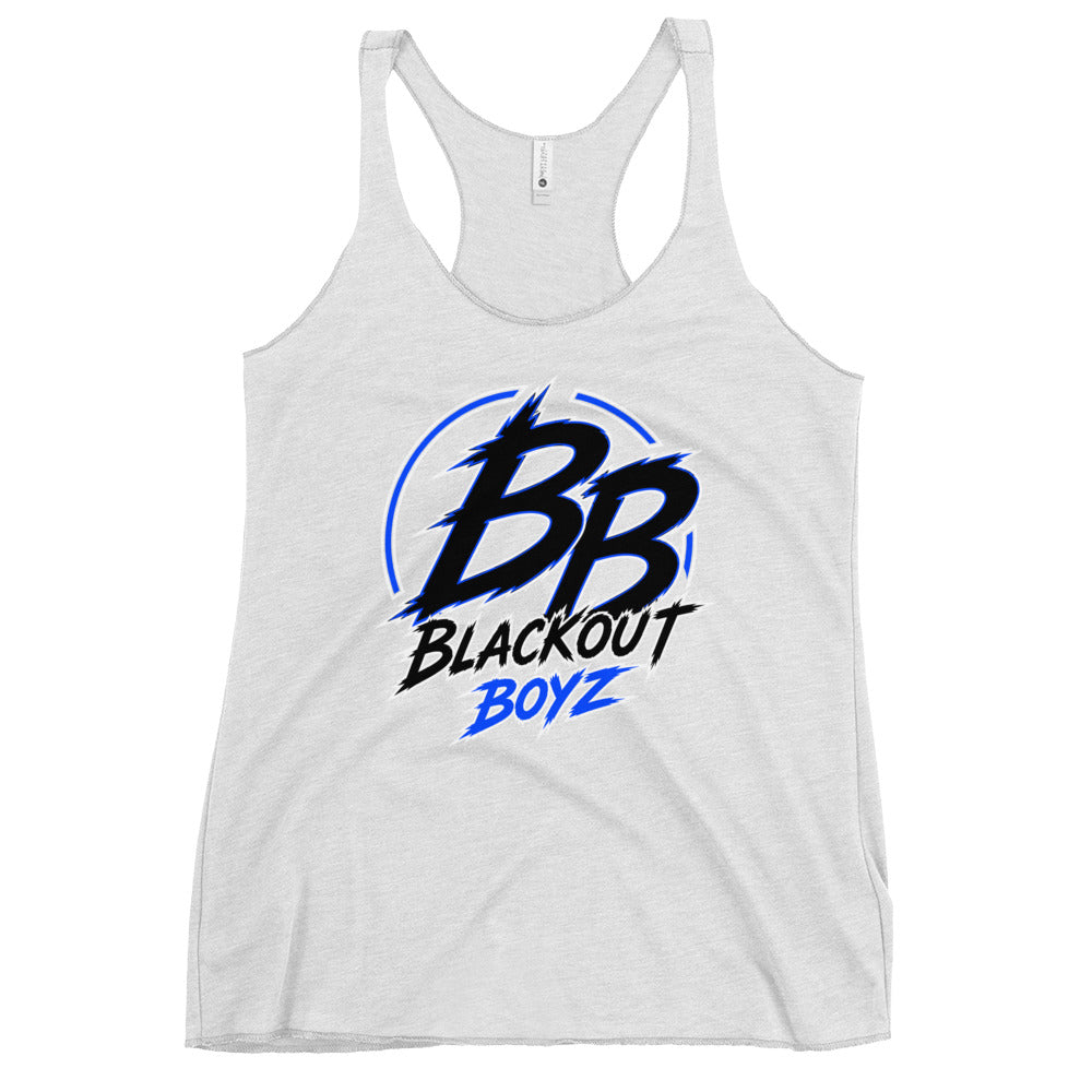 Performance | Thin Racerback Tank Top | Blackout Boyz | Vanguard Logo