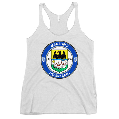 Performance | Thin Racerback Tank Top | Liederkranz Soccer Club | Badge Logo