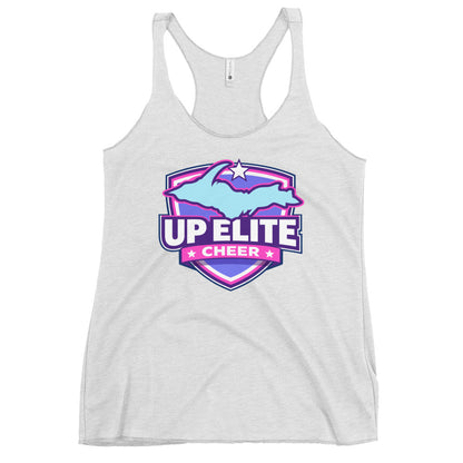 Performance | Thin Racerback Tank Top | UP Elite Cheer | Shield Logo