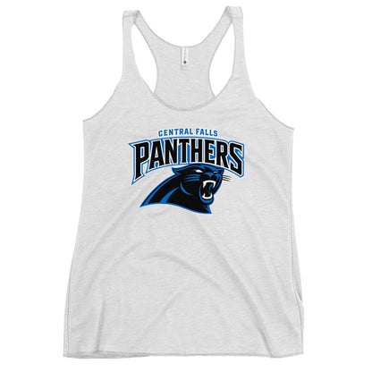 Performance | Thin Racerback Tank Top | Central Falls Panthers | Emblem Logo