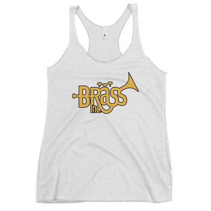 Performance | Thin Racerback Tank Top | Brass Inc. | Emblem Logo