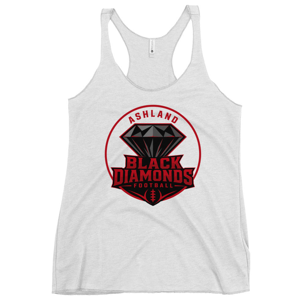 Performance | Thin Racerback Tank Top | Ashland Black Diamonds | Badge Logo