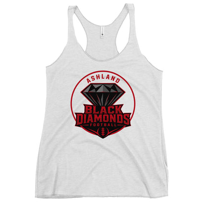 Performance | Thin Racerback Tank Top | Ashland Black Diamonds | Badge Logo