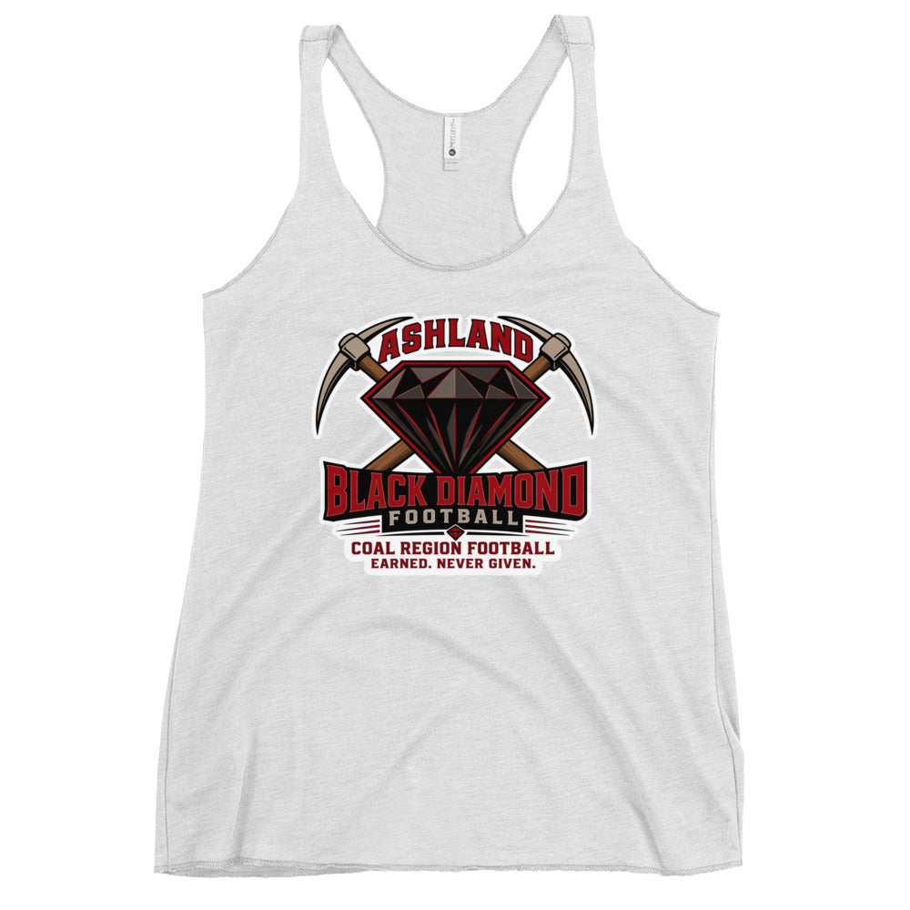 Performance | Thin Racerback Tank Top | Ashland Black Diamonds | Vanguard Logo