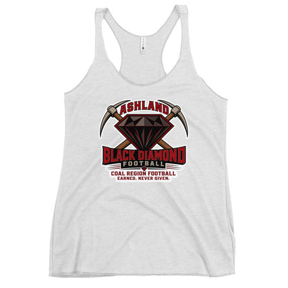 Performance | Thin Racerback Tank Top | Ashland Black Diamonds | Vanguard Logo