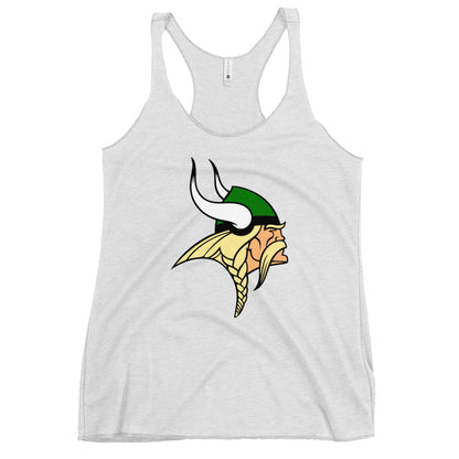 Performance | Thin Racerback Tank Top | Langley High School Girls Varsity Lacrosse | Crest Logo