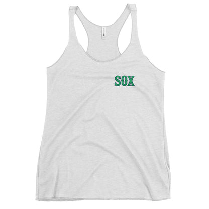 Performance | Thin Racerback Tank Top | Greenville Sox | Emblem Logo