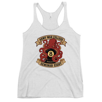Performance | Thin Racerback Tank Top | Army War College (Seminar 8) | Crest Logo