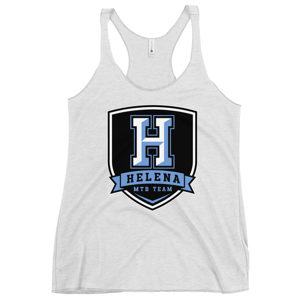 Performance | Thin Racerback Tank Top | Helena MTB Team | Vanguard Logo