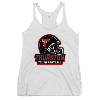 Performance | Thin Racerback Tank Top | Thurston Youth Football | Crest Logo