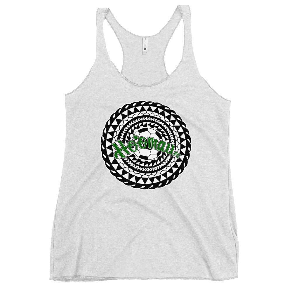 Performance | Thin Racerback Tank Top | Hoomau FC | Emblem Logo