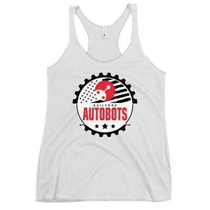 Performance | Thin Racerback Tank Top | Guilford Autobots | Emblem Logo
