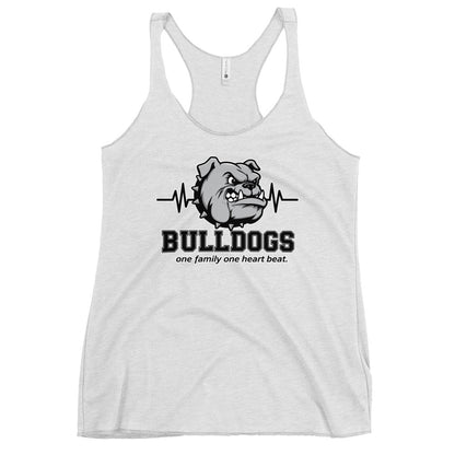 Performance | Thin Racerback Tank Top | Celina Recreational Football Black | Bulldogs Crest Logo