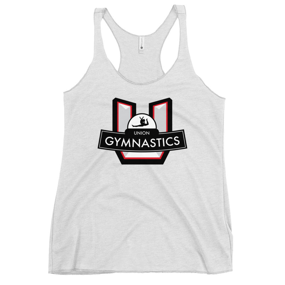 Performance | Thin Racerback Tank Top | Union Gymnastics | Crest Logo