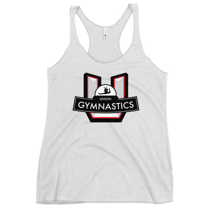 Performance | Thin Racerback Tank Top | Union Gymnastics | Crest Logo