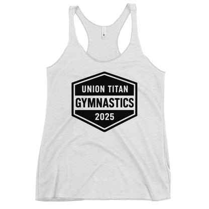 Performance | Thin Racerback Tank Top | Union Gymnastics | Vanguard Logo