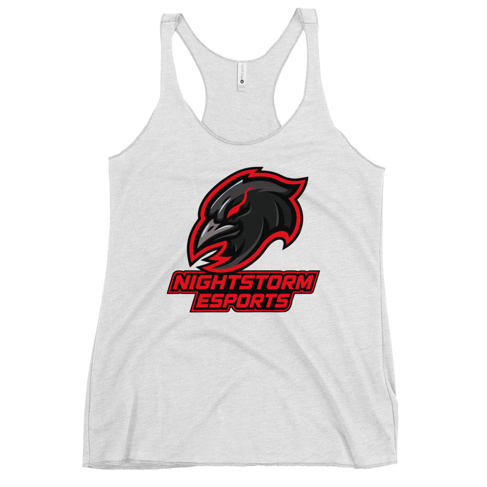 Performance | Thin Racerback Tank Top | NightStorm Esports | Crest Logo