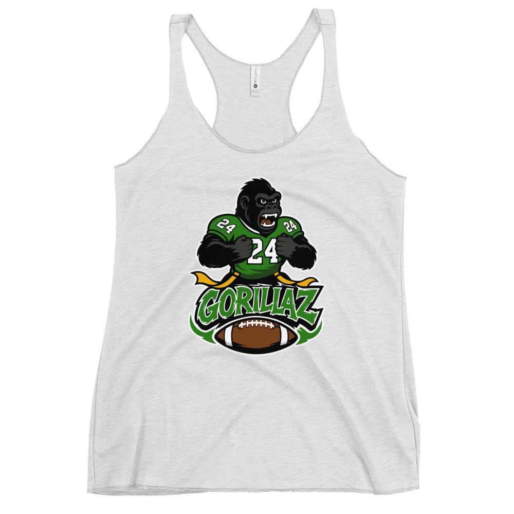 Performance | Thin Racerback Tank Top | Gorillaz | Vanguard Logo