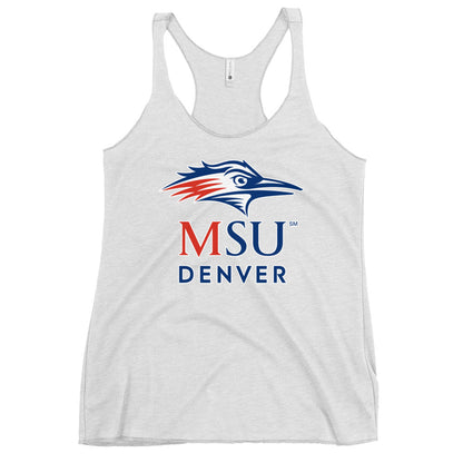 Performance | Thin Racerback Tank Top | MSU Denver Dance Team | Titan Crest Logo