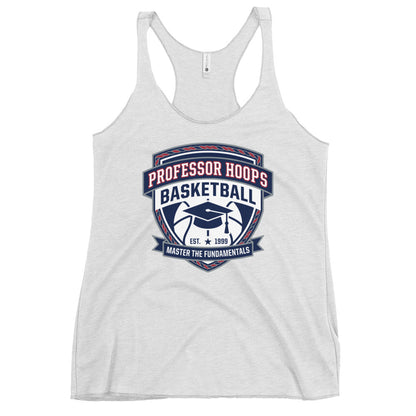 Performance | Thin Racerback Tank Top | Professor Hoops Basketball | Crest Logo