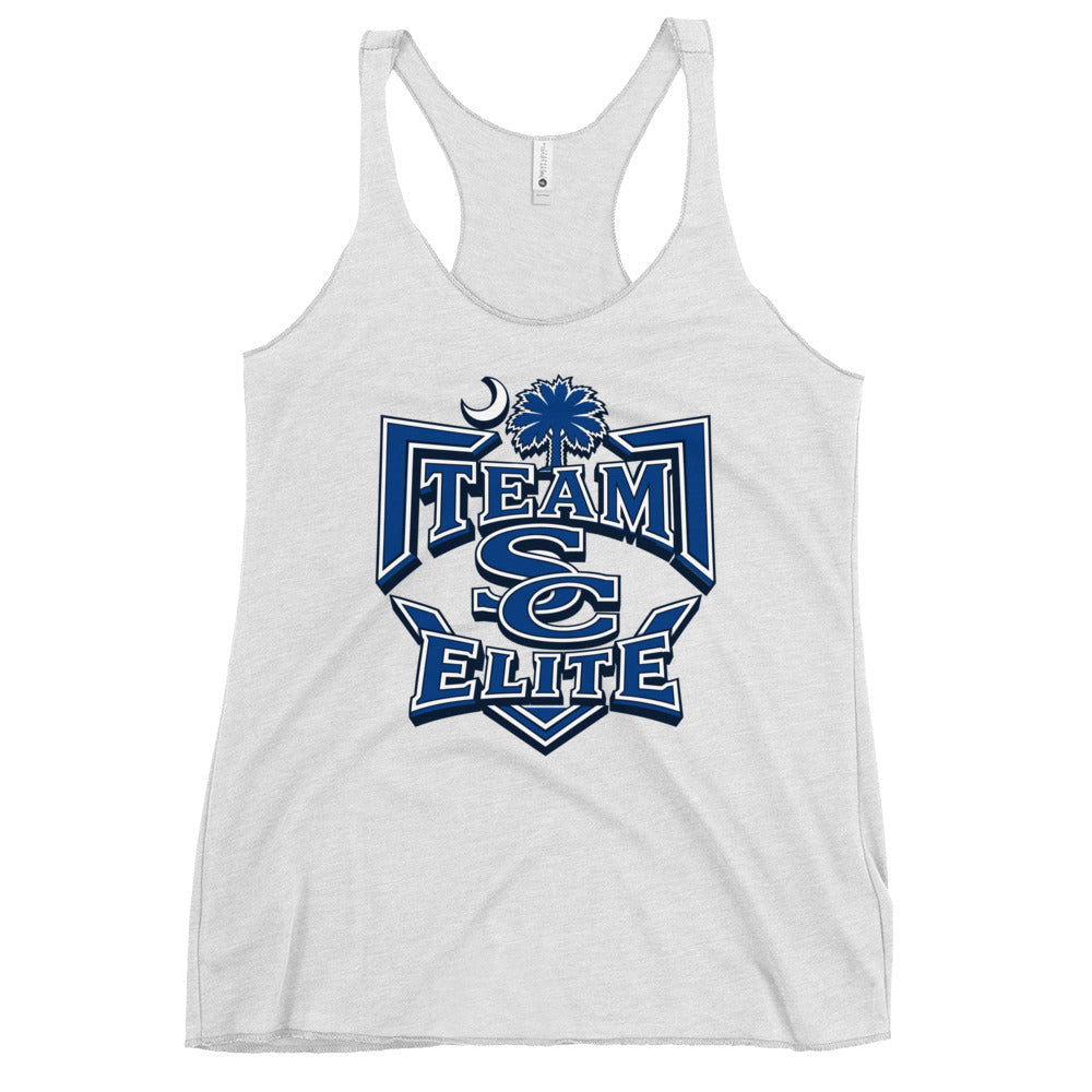 Performance | Thin Racerback Tank Top | TEAM SC ELITE | Emblem Logo