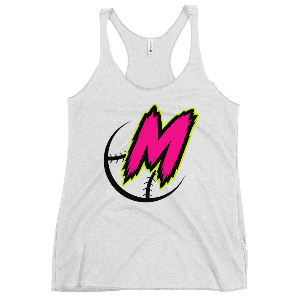 Performance | Thin Racerback Tank Top | Misfits Baseball | Lettermark Logo