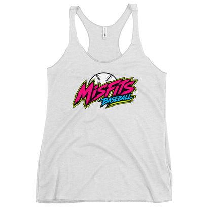 Performance | Thin Racerback Tank Top | Misfits Baseball | Athletics Logo